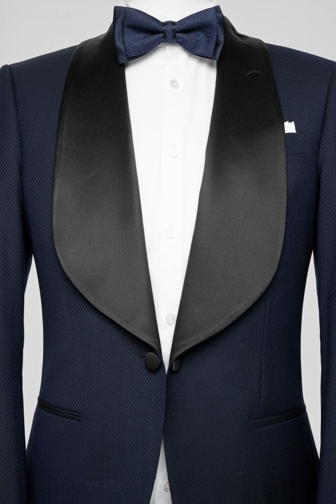 wide lapel tuxedo